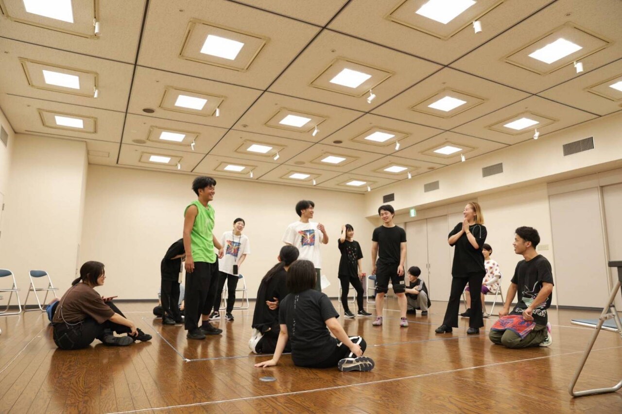 大阪・門真市民文化会館ルミエールホールの稽古場の様子。