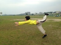 稽古場がなくて、壱劇屋は河川敷で稽古していたこともある。