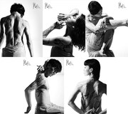 シアタートラム・ネクストジェネレーション vol.15 -フィジカル- room.Onaya Rion「Pupa」キャストビジュアル(アートデザイン:生駒優貴(絵描き:Cobble)、撮影:大洞博靖)