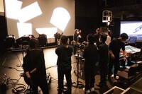 「ハイスクール演劇公演」ワークショップの様子。