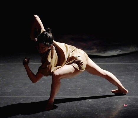 シアタートラム・ネクストジェネレーション vol.15 -フィジカル- room.Onaya Rion「Pupa」より。(撮影:大洞博靖)