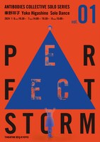 ANTIBODIES COLLECTIVE SOLO SERIES Vol.01 東野祥子 Yoko Higashino Solo Dance「A PERFECT STORM」チラシ