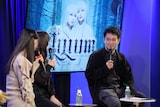 末満健一(右)(撮影:藤田亜弓)