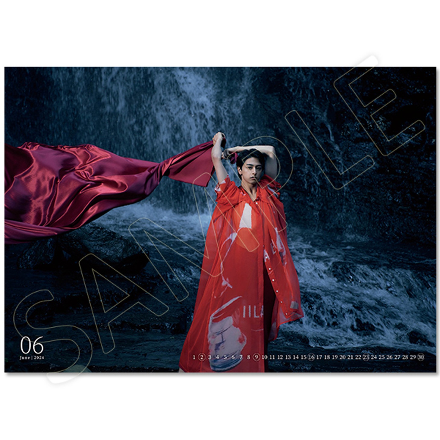 「新原泰佑 2024.4-2025.3 calendar」6月カット