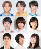 上段左から和田優希、千井野空翔、渡邉心、中段左から木村来士、古賀瑠、青木志穏、下段左から篠原孝文、小玉久仁子、武藤晃子。