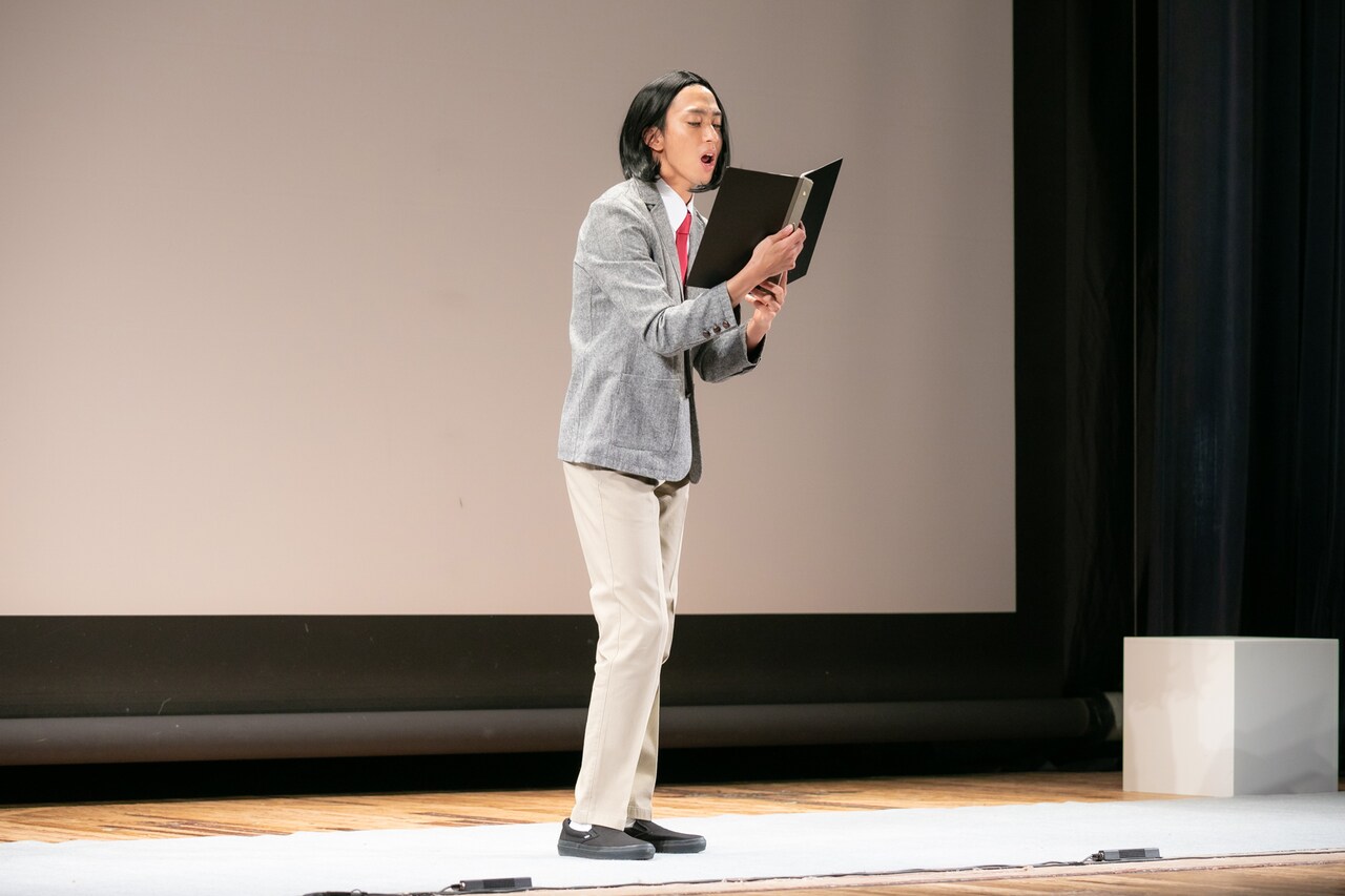 「MASAMI SYSTEM VOL.2 松島勇之介のヒトリブタイ『喝采』」より。