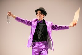 松島勇之介が汗だくで挑戦、教諭やマジシャンの姿で笑わせる「ヒトリブタイ」VOL.2閉幕