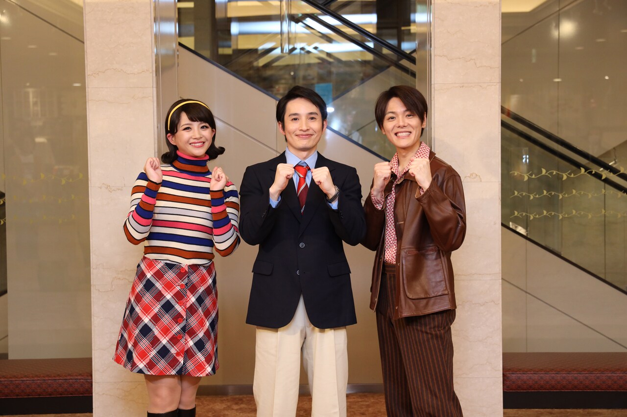 大阪松竹座100周年ラスト飾る「わが街、道頓堀」開幕、浜中文一は“オバケ”にあいさつ