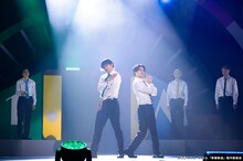 「ミュージカル『青春-AOHARU-鉄道』～地下の中心で愛をさけんだMetro～」より。