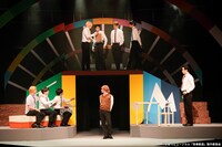 「ミュージカル『青春-AOHARU-鉄道』～地下の中心で愛をさけんだMetro～」より。