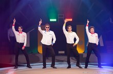 「ミュージカル『青春-AOHARU-鉄道』～地下の中心で愛をさけんだMetro～」より。