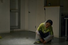 抗原劇場「『雨降らす巫女の定置網漁』リクリエーション」より。