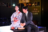 「花組芝居 泉鏡花 生誕150年記念公演『泉鏡花の夜叉ケ池』素ネオかぶき」より。（撮影：小川真理）