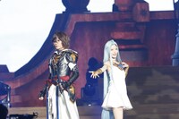 「グラブルフェス2023」12月24日のオフィシャルキャストステージの様子。