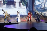 「グラブルフェス2023」12月23日のオフィシャルキャストステージの様子。