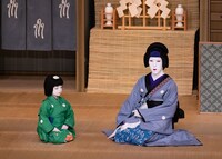 「令和6年初春歌舞伎公演」より、「芦屋道満大内鑑 －葛の葉－」。（提供：国立劇場 撮影：二階堂健）