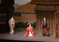 「令和6年初春歌舞伎公演」より、「芦屋道満大内鑑 －葛の葉－」。（提供：国立劇場 撮影：二階堂健）