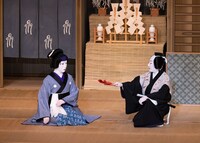 「令和6年初春歌舞伎公演」より、「芦屋道満大内鑑 －葛の葉－」。（提供：国立劇場 撮影：二階堂健）