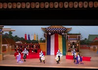 「令和6年初春歌舞伎公演」より、「勢獅子門出初台」。（提供：国立劇場 撮影：二階堂健）