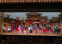 「令和6年初春歌舞伎公演」より、「勢獅子門出初台」。（提供：国立劇場 撮影：二階堂健）