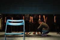 吉祥寺ダンスLAB. vol.6 小野彩加 中澤陽 スペースノットブランク「言葉とシェイクスピアの鳥」より。(c)takaramahaya