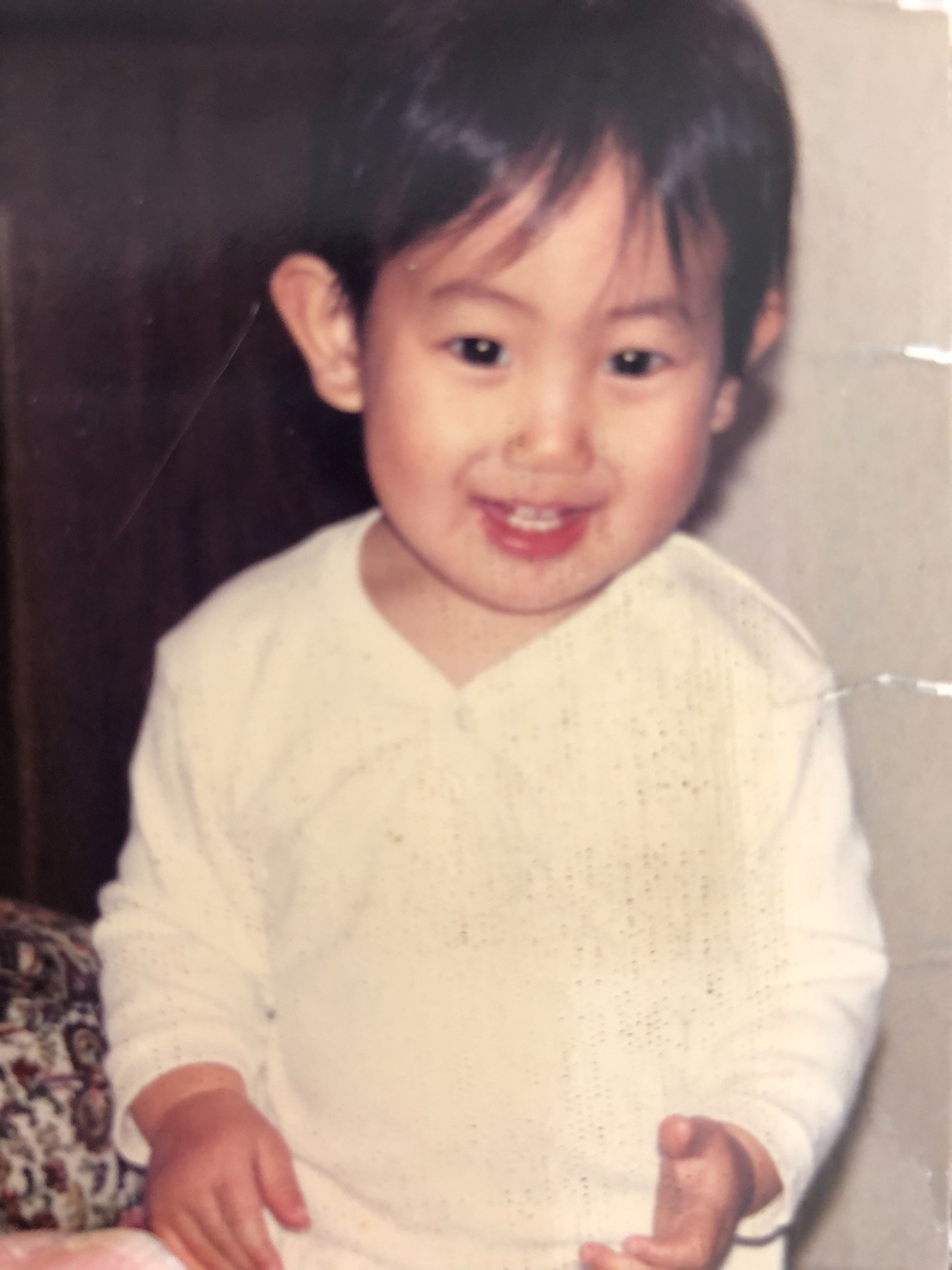 幼少期の有澤樟太郎。