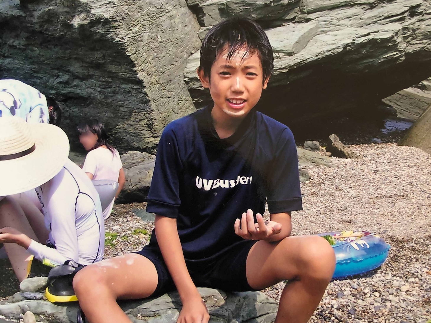 少年時代の有澤樟太郎。