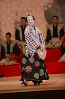 「第一回神谷町小歌舞伎」「高坏」より、中村橋之助扮する次郎冠者。