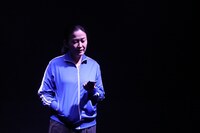 名村辰ソロユニットnamu旗揚げ公演「地獄は四角い」より。（撮影：金子裕美）