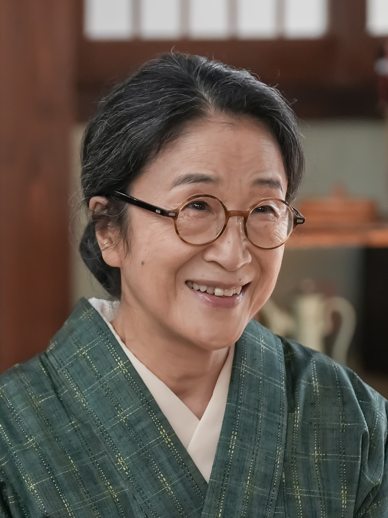 木野花演じる大野晶子。（写真提供：NHK）