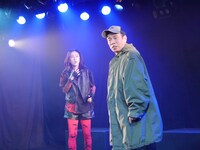 slatstick 第5回公演「ストレンジャーズ イン ザ ナイト STRANGERS IN THE NIGHT」より。