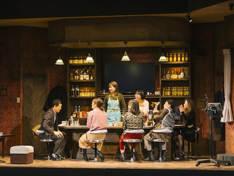 AUBADE HALL Produce タニノクロウ×オール富山 3rd Stage「ニューマドンナ」の稽古の様子。