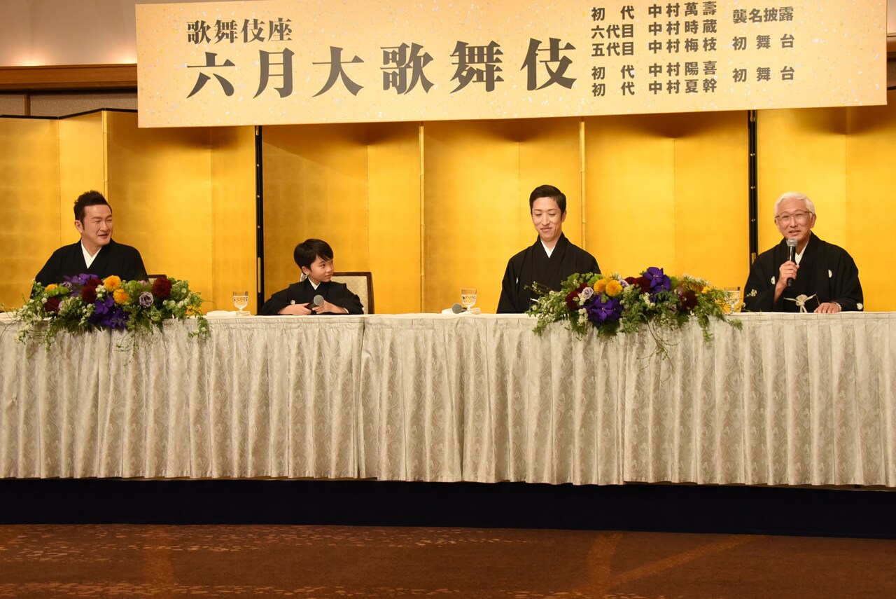 初代中村萬壽襲名の中村時蔵、三代での襲名披露に意欲「引退する気も