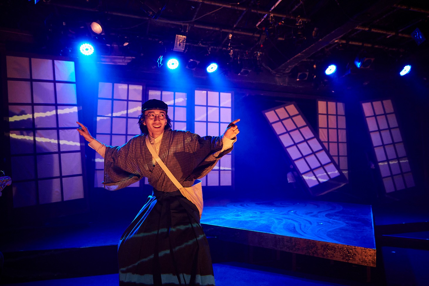 日本の演劇人を育てるプロジェクト 新進劇団育成公演 サルメカンパニー特別公演「文明開化四ッ谷怪談」より。