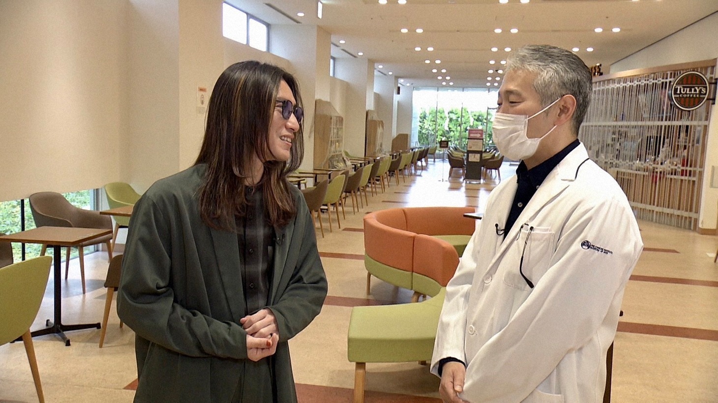 「スイッチインタビュー『安田章大×清水研』EP1」より。（写真提供：NHK）