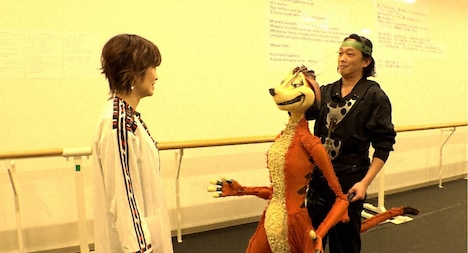 「新美の巨人たち『劇団四季「ライオンキング」×荻野目洋子』」より。(c)テレビ東京