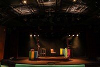 第210回吹田市民劇場 SHOW劇場 番外編vol.1 ひとり芝居「怪人二十面相・伝」より。（撮影：河西沙織）