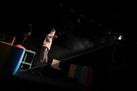 第210回吹田市民劇場 SHOW劇場 番外編vol.1 ひとり芝居「怪人二十面相・伝」より。（撮影：河西沙織）