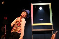 第210回吹田市民劇場 SHOW劇場 番外編vol.1 ひとり芝居「怪人二十面相・伝」より。（撮影：河西沙織）