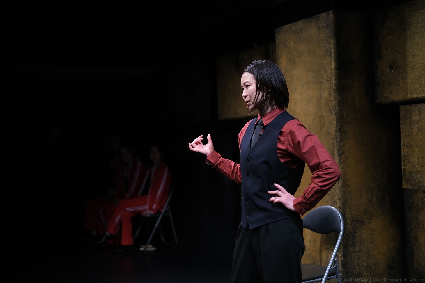 第2回滋企画「OTHELLO」より。（Photo by Nishi Yasuhiro）