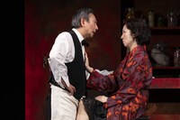 風姿花伝プロデュースvol.10「夜は昼の母」より。（撮影：加藤孝）