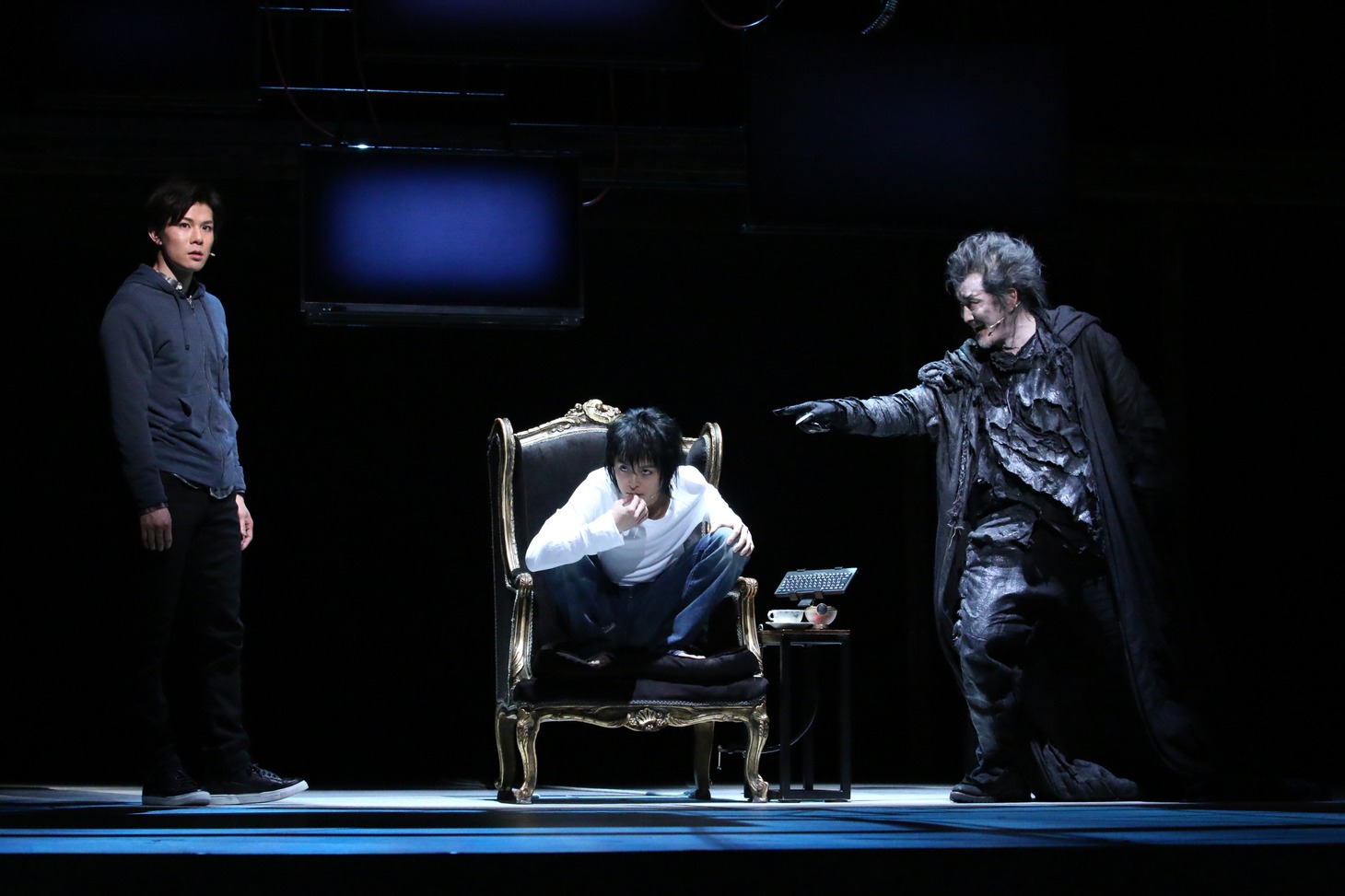 「デスノート THE MUSICAL」2015年公演の様子。