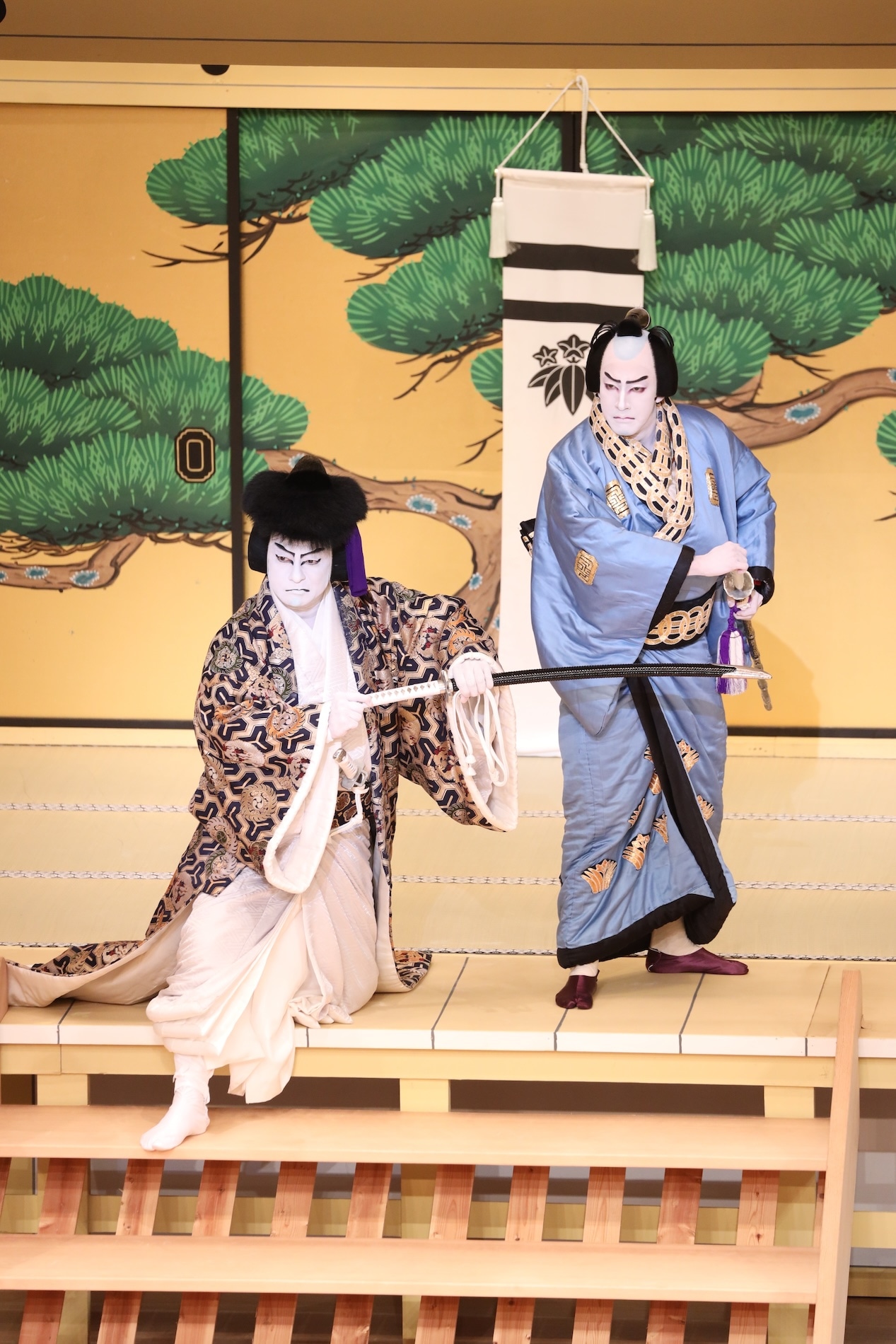 「源平布引滝」より、「義賢最期」の様子。(c)大阪文化芸術事業