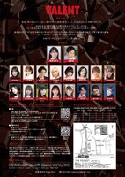 E-Stage Topiaプロデュース「VALENT」チラシ裏