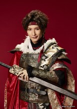 孫策を演じる梅津瑞樹のビジュアル。