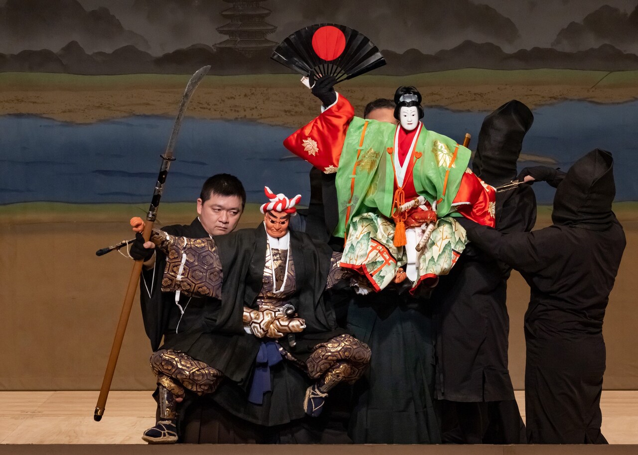 桐竹勘十郎、「艶容女舞衣」でお園の悲哀を表現 国立劇場主催「令和6年