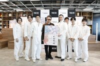 「あゝ同期の桜」取材会の様子。