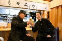 「吉田類の酒場放浪記 ～今日は歌舞伎役者と一献」より。(c)BS-TBS