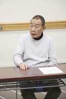 「ボイラーマン」取材会より、でんでん。（撮影：和田裕也）