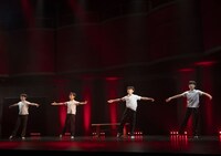 ミュージカル「ビリー・エリオット ～リトル・ダンサー～」製作発表より。（撮影：引地信彦）